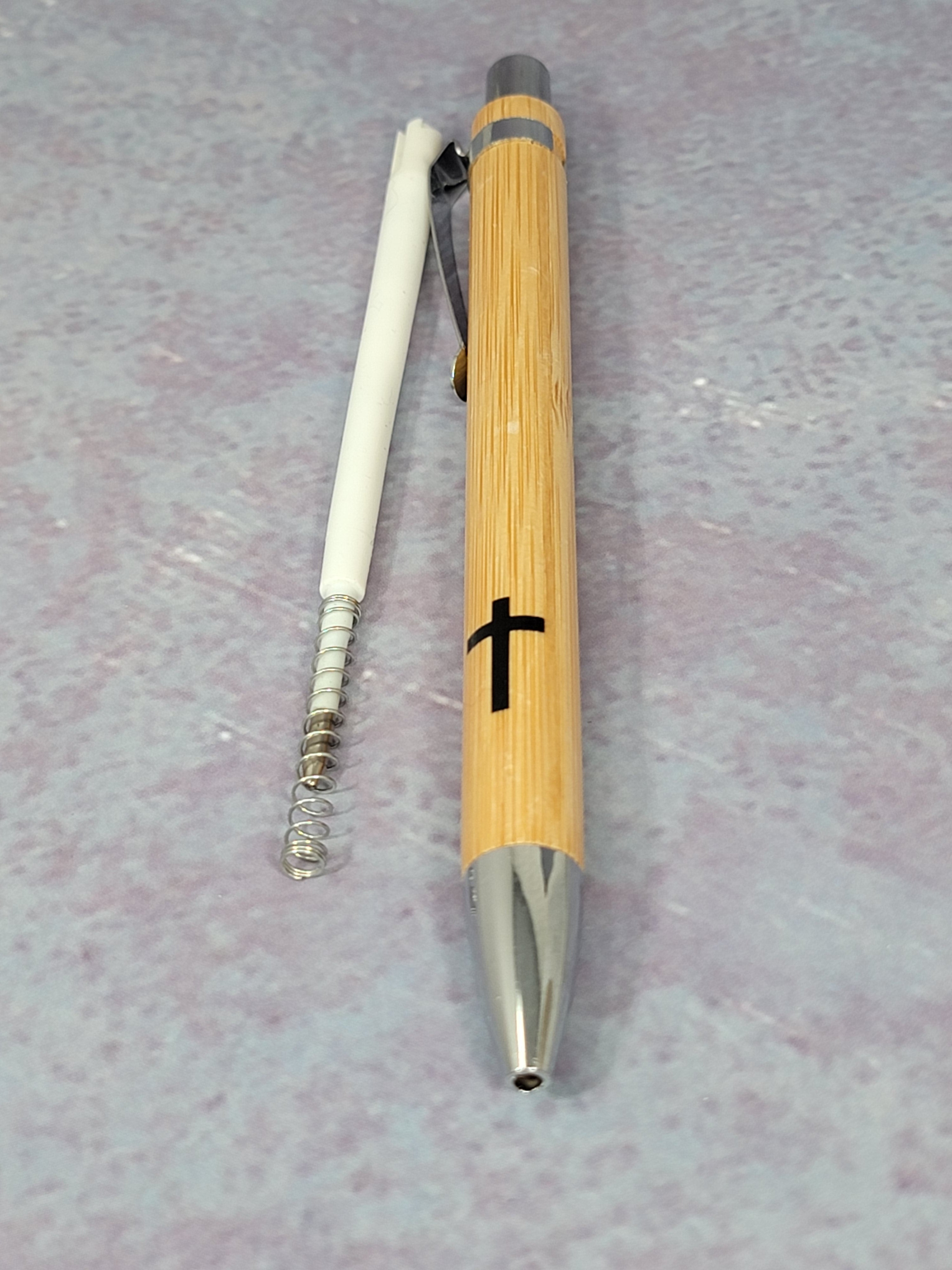Faithful Ball Point Wood Office Pens with Refills
