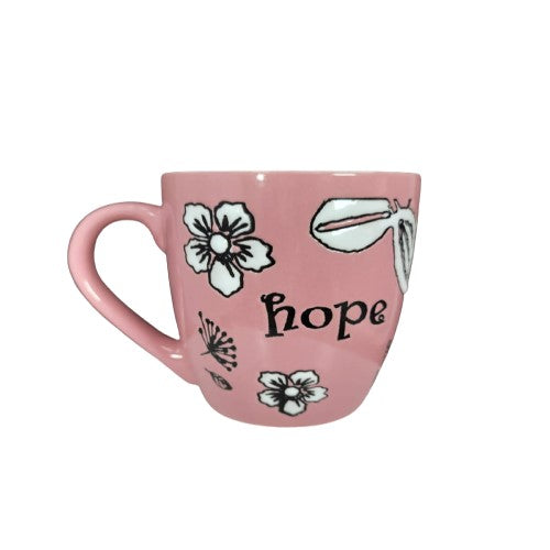 Pink Hope 12oz religious mug